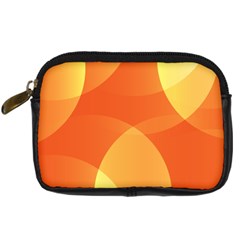 Abstract Orange Yellow Red Color Digital Camera Cases by Nexatart