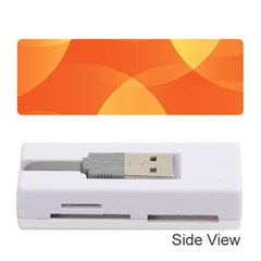 Abstract Orange Yellow Red Color Memory Card Reader (stick)  by Nexatart