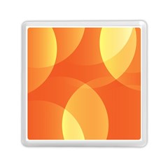 Abstract Orange Yellow Red Color Memory Card Reader (square)  by Nexatart