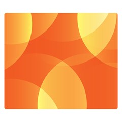 Abstract Orange Yellow Red Color Double Sided Flano Blanket (small)  by Nexatart