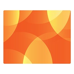 Abstract Orange Yellow Red Color Double Sided Flano Blanket (large)  by Nexatart