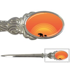 Elephant Baby Elephant Wildlife Letter Openers by Nexatart