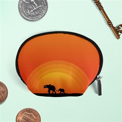 Elephant Baby Elephant Wildlife Accessory Pouches (small)  by Nexatart