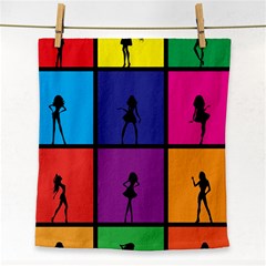 Girls Fashion Fashion Girl Young Face Towel by Nexatart