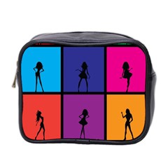 Girls Fashion Fashion Girl Young Mini Toiletries Bag 2-side by Nexatart