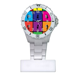 Girls Fashion Fashion Girl Young Plastic Nurses Watch by Nexatart