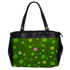 Decorative Dots Pattern Office Handbags by ValentinaDesign