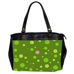 Decorative dots pattern Office Handbags (2 Sides)  Front