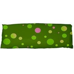 Decorative Dots Pattern Body Pillow Case Dakimakura (two Sides) by ValentinaDesign