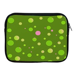 Decorative Dots Pattern Apple Ipad 2/3/4 Zipper Cases by ValentinaDesign