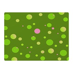 Decorative Dots Pattern Double Sided Flano Blanket (mini)  by ValentinaDesign