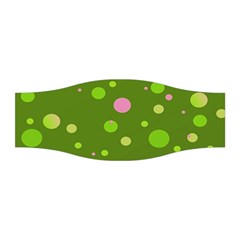 Decorative Dots Pattern Stretchable Headband by ValentinaDesign