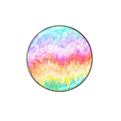 Rainbow Pontilism Background Hat Clip Ball Marker by Nexatart