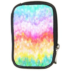 Rainbow Pontilism Background Compact Camera Cases by Nexatart