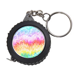 Rainbow Pontilism Background Measuring Tapes by Nexatart