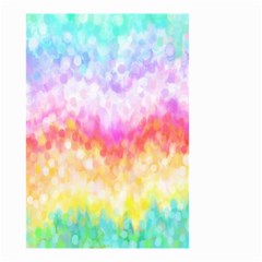 Rainbow Pontilism Background Small Garden Flag (two Sides) by Nexatart