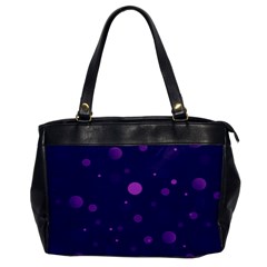 Decorative Dots Pattern Office Handbags by ValentinaDesign