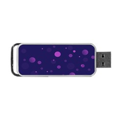 Decorative Dots Pattern Portable Usb Flash (two Sides) by ValentinaDesign