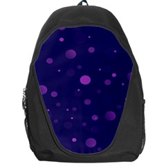 Decorative Dots Pattern Backpack Bag by ValentinaDesign