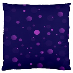 Decorative Dots Pattern Standard Flano Cushion Case (two Sides) by ValentinaDesign