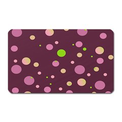 Decorative Dots Pattern Magnet (rectangular) by ValentinaDesign