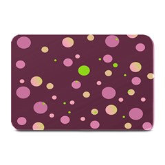 Decorative Dots Pattern Plate Mats by ValentinaDesign