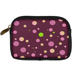 Decorative Dots Pattern Digital Camera Cases by ValentinaDesign