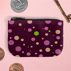 Decorative Dots Pattern Mini Coin Purses by ValentinaDesign