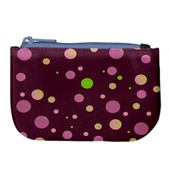 Decorative Dots Pattern Large Coin Purse