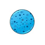 Decorative dots pattern Hat Clip Ball Marker (4 pack) Front