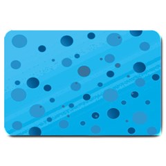 Decorative Dots Pattern Large Doormat  by ValentinaDesign