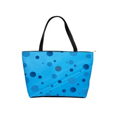 Decorative Dots Pattern Shoulder Handbags by ValentinaDesign