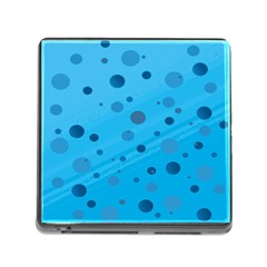 Decorative Dots Pattern Memory Card Reader (square) by ValentinaDesign