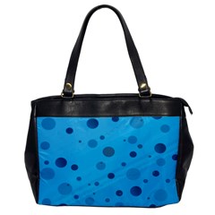 Decorative Dots Pattern Office Handbags by ValentinaDesign