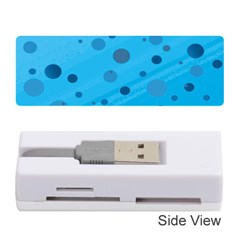 Decorative Dots Pattern Memory Card Reader (stick)  by ValentinaDesign