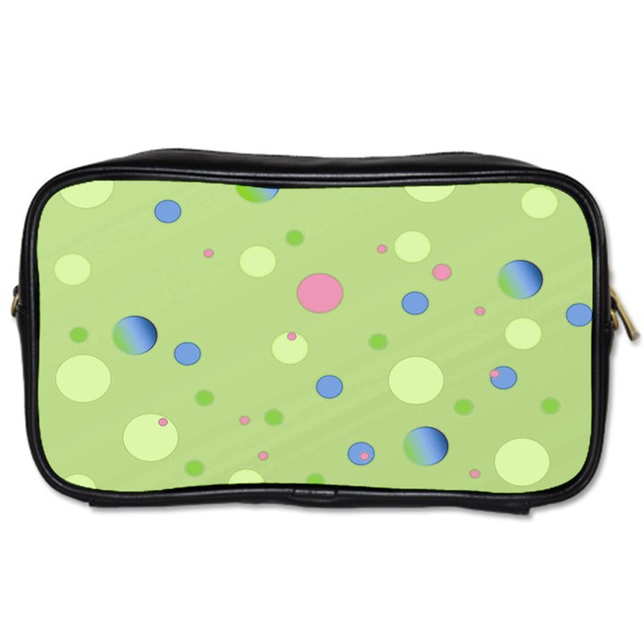 Decorative dots pattern Toiletries Bags