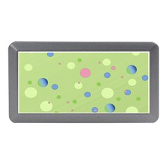 Decorative Dots Pattern Memory Card Reader (mini) by ValentinaDesign