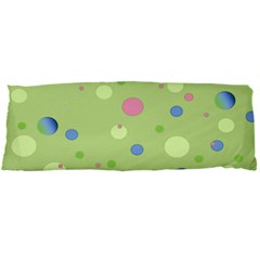 Decorative Dots Pattern Body Pillow Case Dakimakura (two Sides) by ValentinaDesign