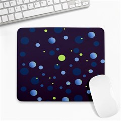 Decorative Dots Pattern Large Mousepads by ValentinaDesign