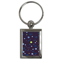 Decorative Dots Pattern Key Chains (rectangle)  by ValentinaDesign