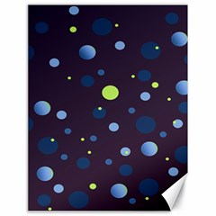 Decorative Dots Pattern Canvas 18  X 24   by ValentinaDesign