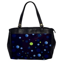 Decorative Dots Pattern Office Handbags by ValentinaDesign