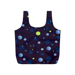 Decorative Dots Pattern Full Print Recycle Bags (s)  by ValentinaDesign