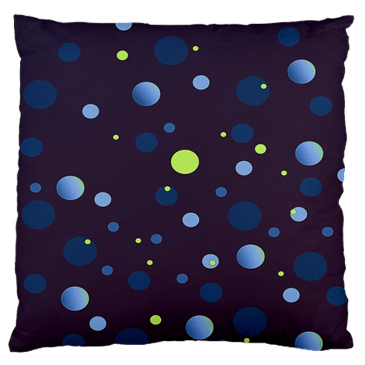 Decorative dots pattern Standard Flano Cushion Case (One Side)