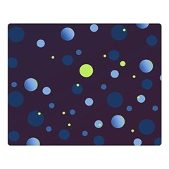 Decorative Dots Pattern Double Sided Flano Blanket (large)  by ValentinaDesign