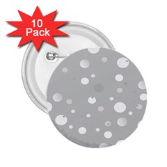 Decorative dots pattern 2.25  Buttons (10 pack) 