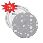 Decorative dots pattern 2.25  Buttons (10 pack)  Front