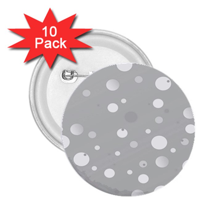 Decorative dots pattern 2.25  Buttons (10 pack) 