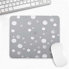 Decorative dots pattern Large Mousepads