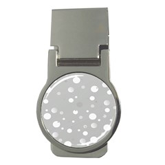 Decorative dots pattern Money Clips (Round) 